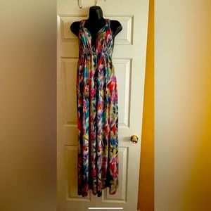 Development by Erica Davies beautiful multicolor Maxie dress -Birds of a feather